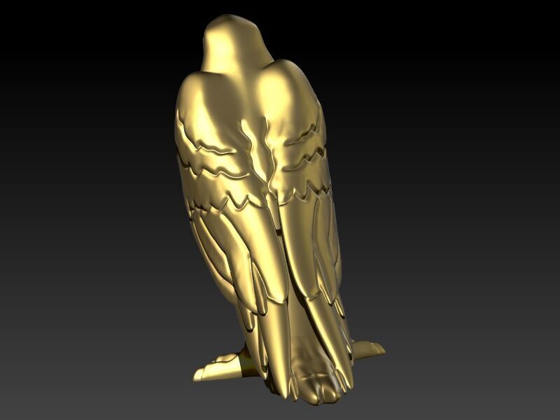 Parrot Pendant 3D print model_5