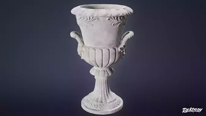 STONE SCULPTURES - Urn Sculpture 04 - NANITE