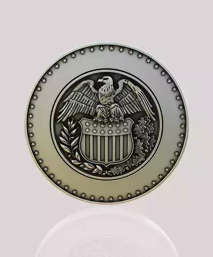 Various Treasury seals 2 3D print model
