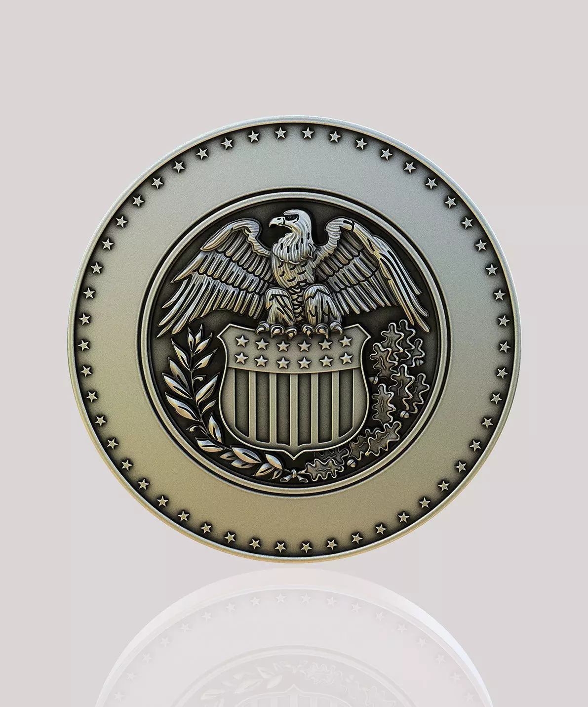 Various Treasury seals 2 3D print model_0