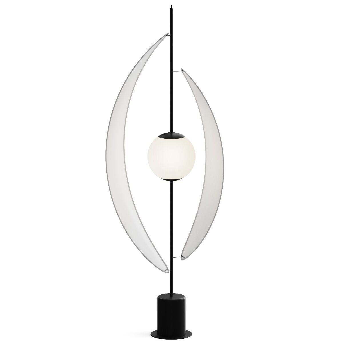 Roche Bobois Sail Floor Lamp 3D model_1