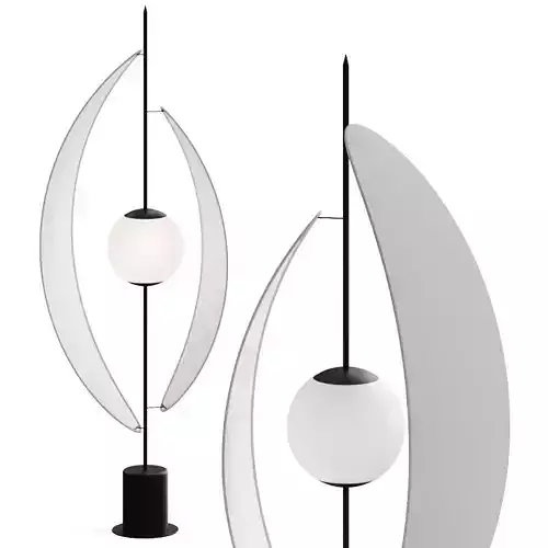 Roche Bobois Sail Floor Lamp