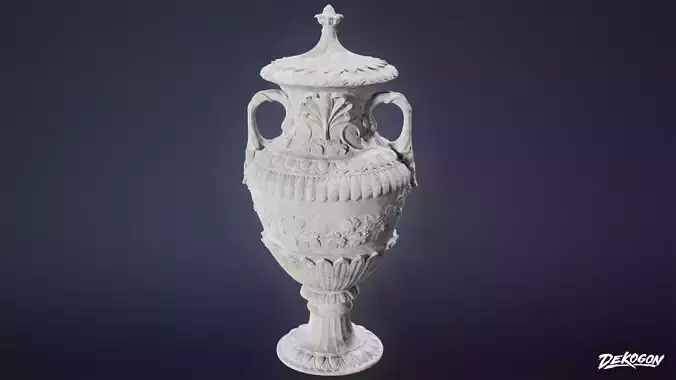 STONE SCULPTURES - Urn Sculpture 06 - NANITE