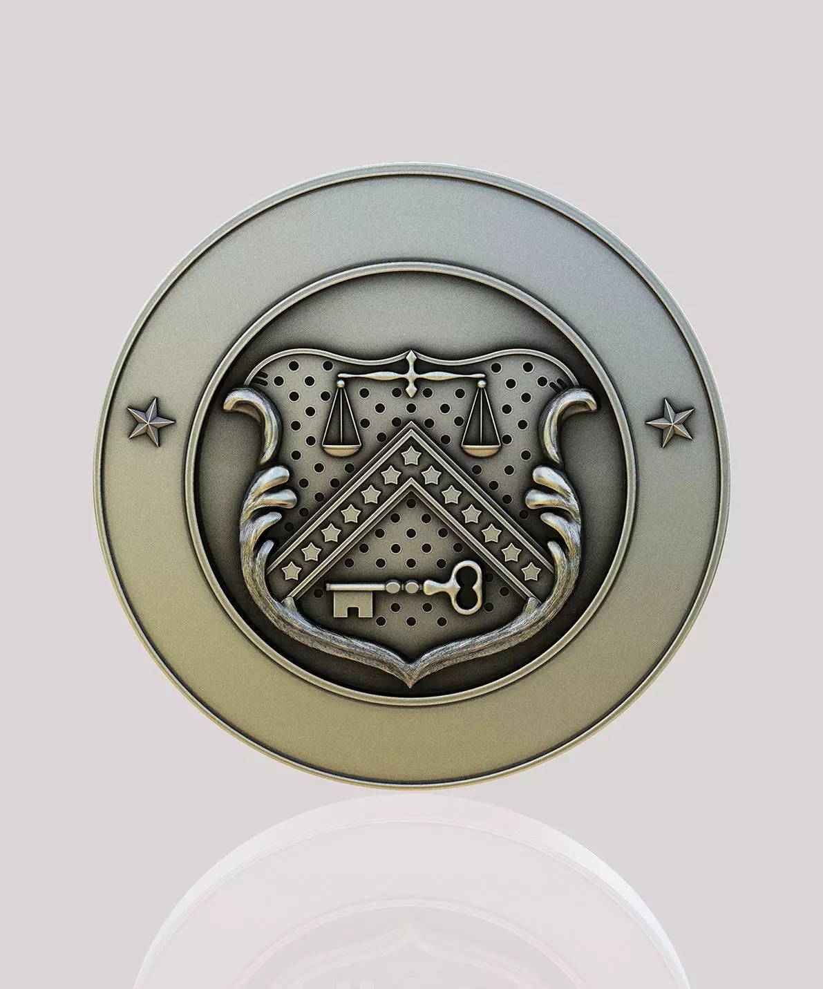 Various Treasury seals 3 3D print model_0