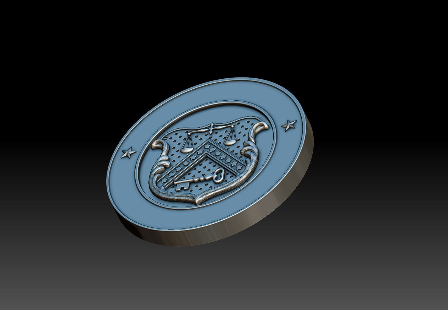Various Treasury seals 3 3D print model_2