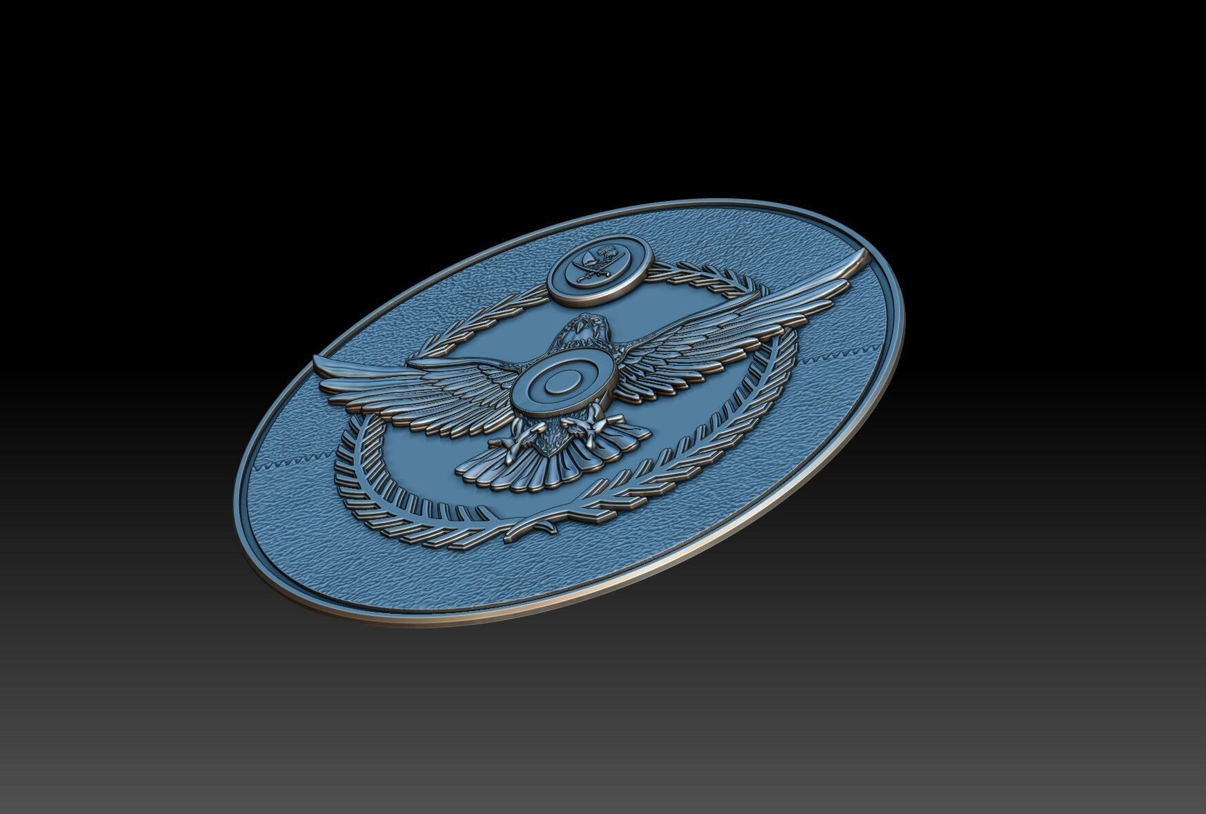 Eagle 3D print model_2