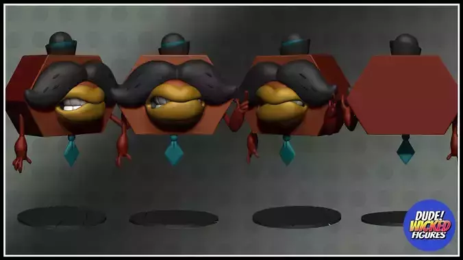 Hectorgon Gravity falls custom fan art 3D print model