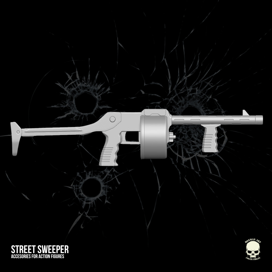 Street Sweeper 3D printable for action figures 3D print model_5