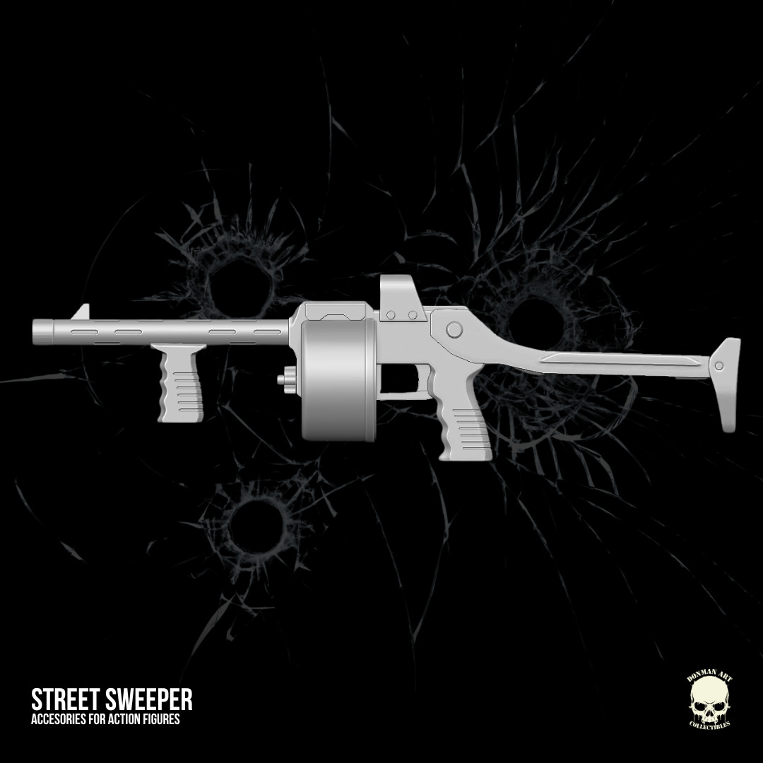 Street Sweeper 3D printable for action figures 3D print model_12