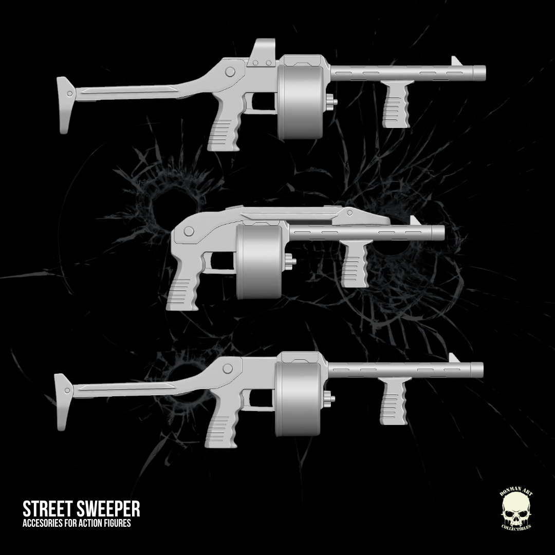 Street Sweeper 3D printable for action figures 3D print model_27