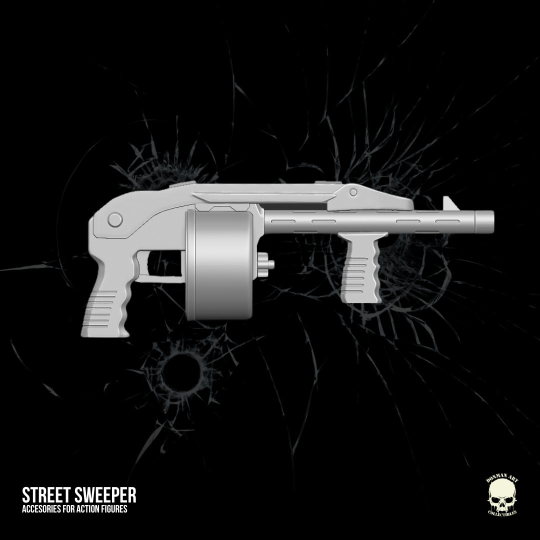 Street Sweeper 3D printable for action figures 3D print model_6