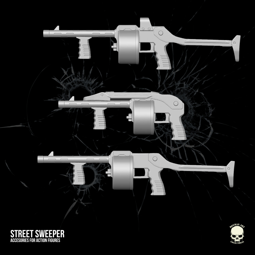 Street Sweeper 3D printable for action figures 3D print model_21