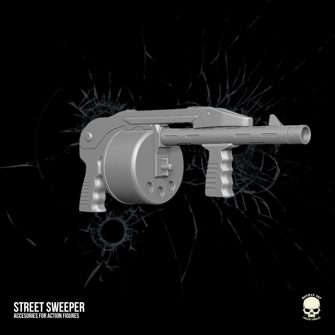 Street Sweeper 3D printable for action figures 3D print model_13