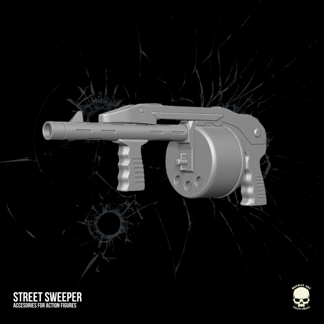 Street Sweeper 3D printable for action figures 3D print model_1
