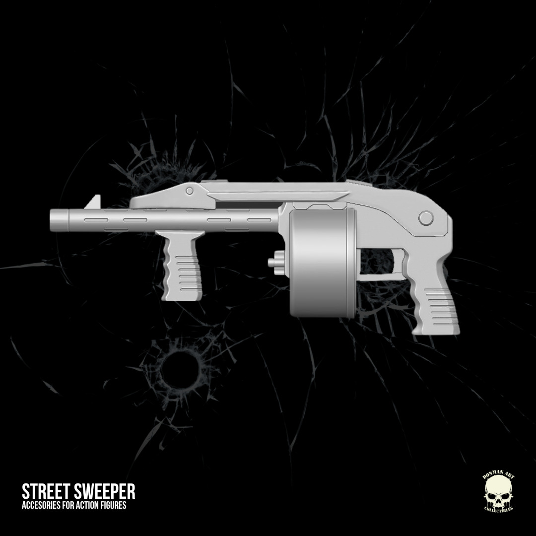 Street Sweeper 3D printable for action figures 3D print model_19