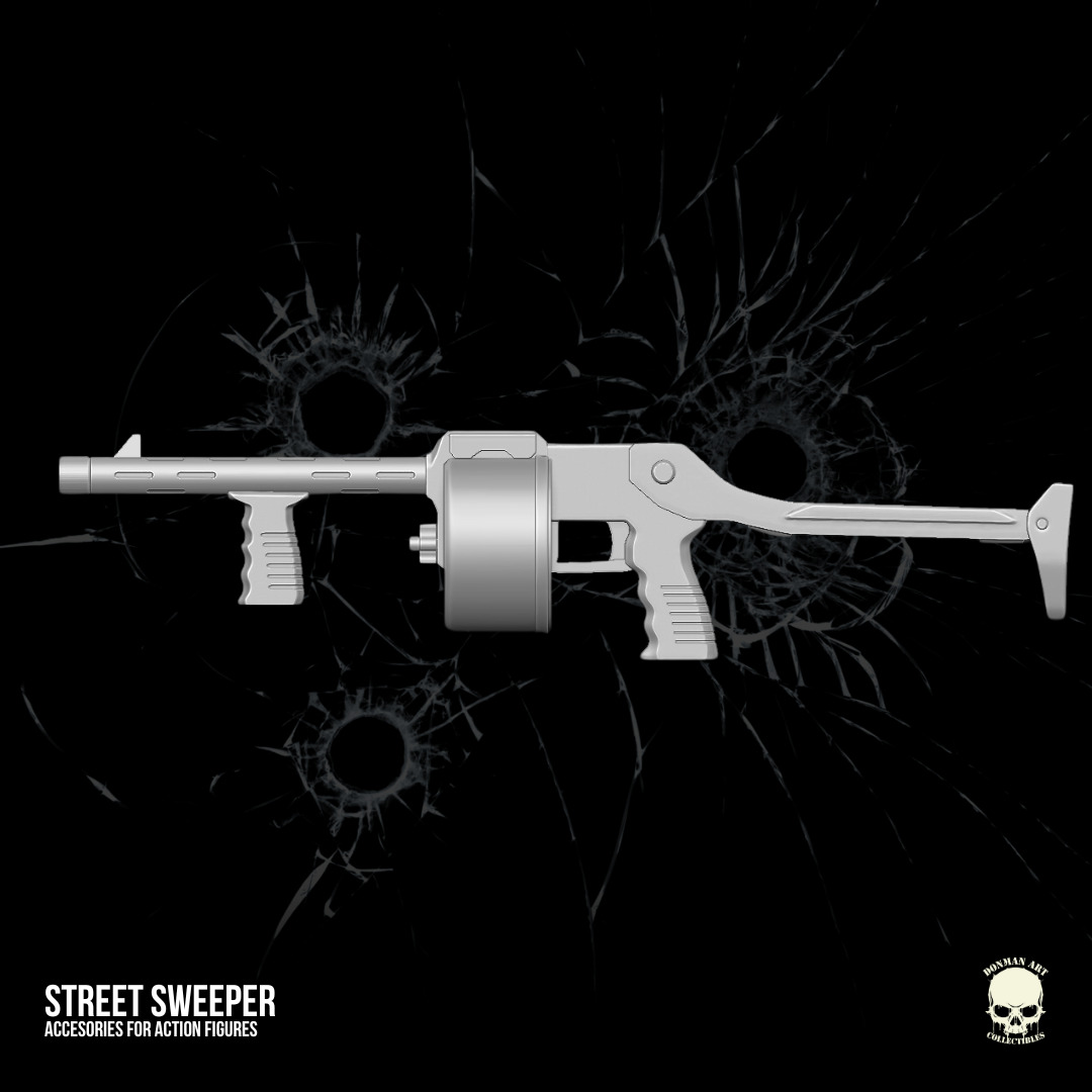 Street Sweeper 3D printable for action figures 3D print model_17
