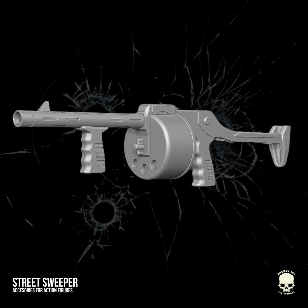 Street Sweeper 3D printable for action figures 3D print model_2