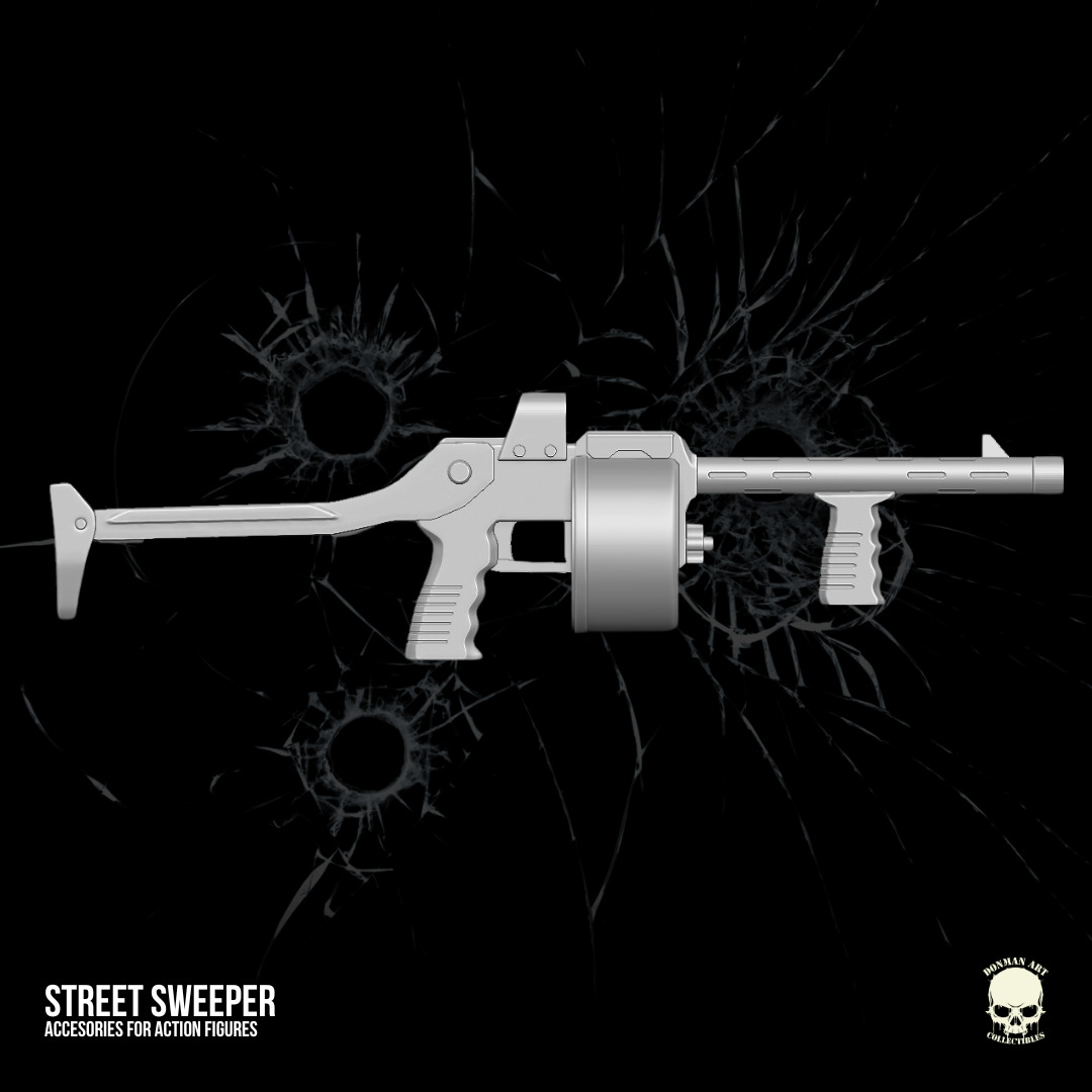 Street Sweeper 3D printable for action figures 3D print model_23