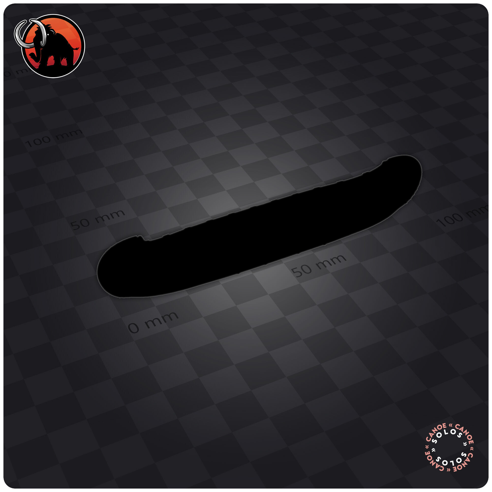 Canoe 3D print model_5