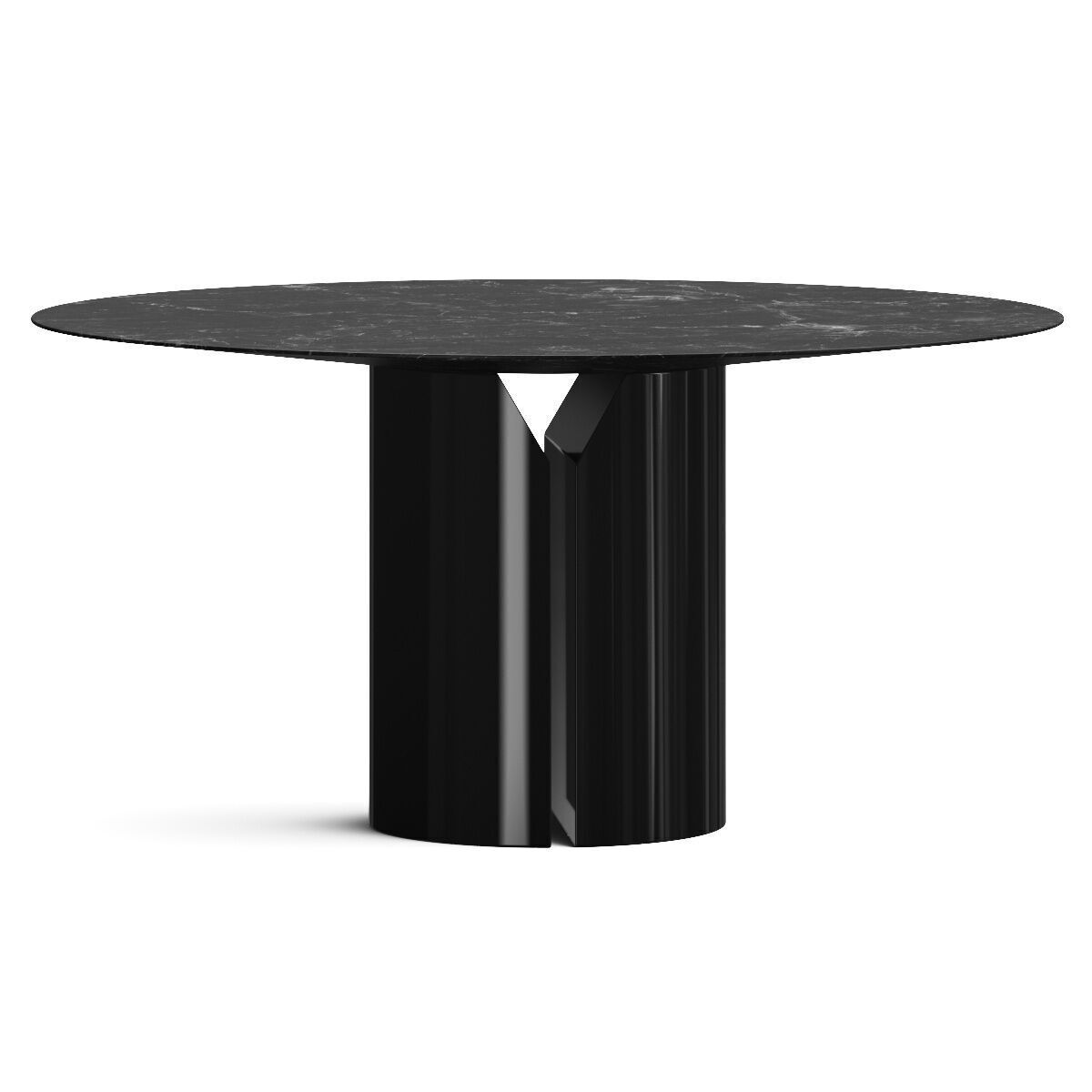 mdf italia NVL Dining Table by Jean Nouvel Design 3D model_1