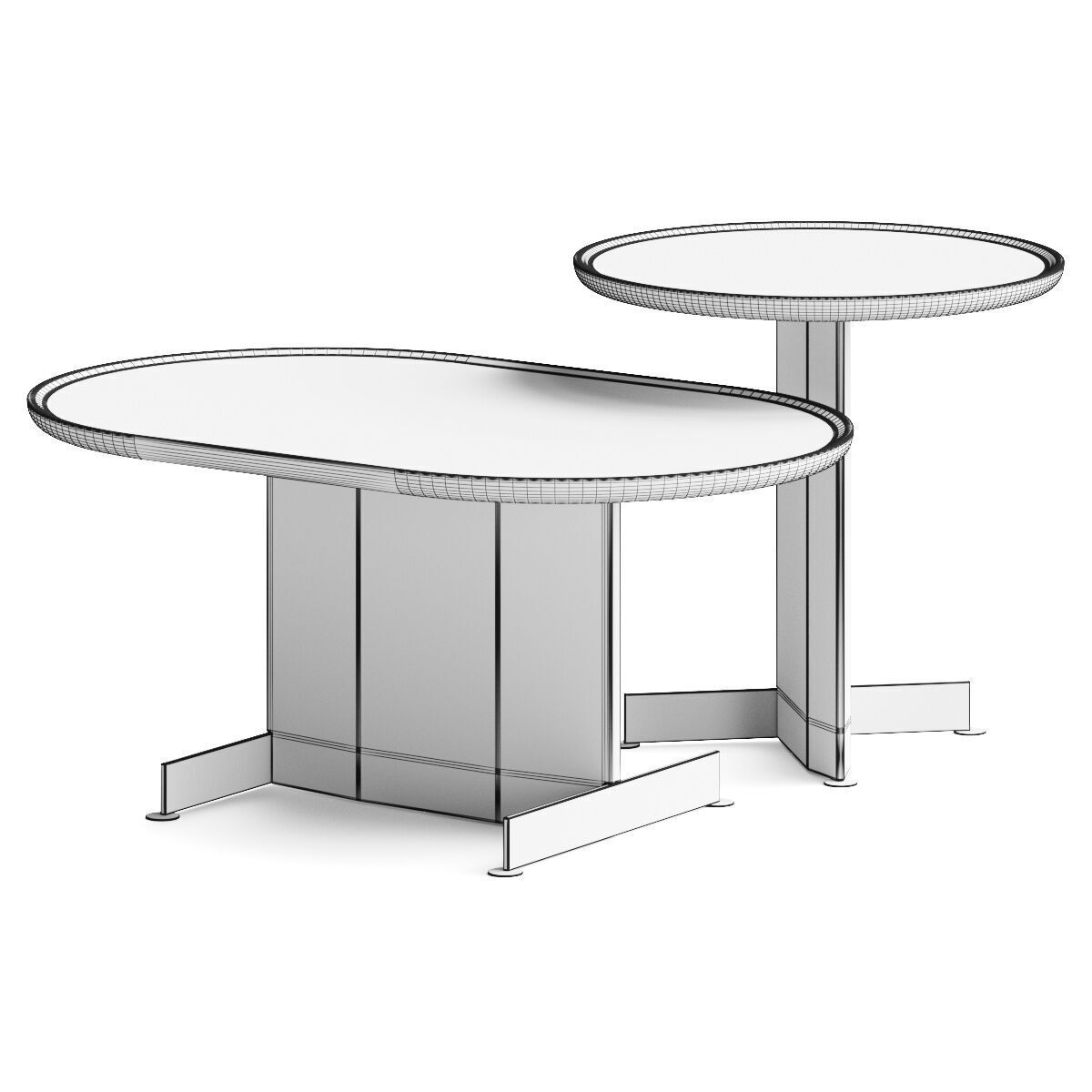 Alias Savoy Low Coffee Table 3D model_3