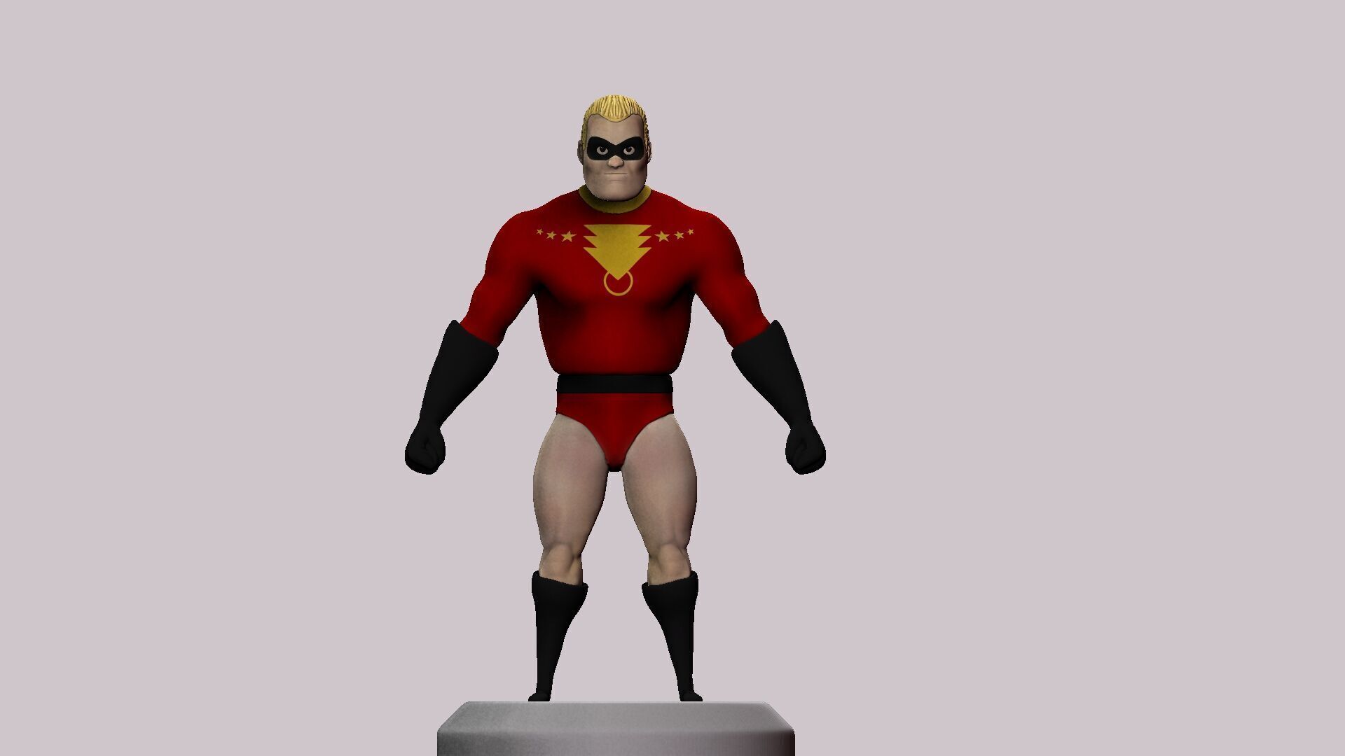 Fat Hero 3D print model_5