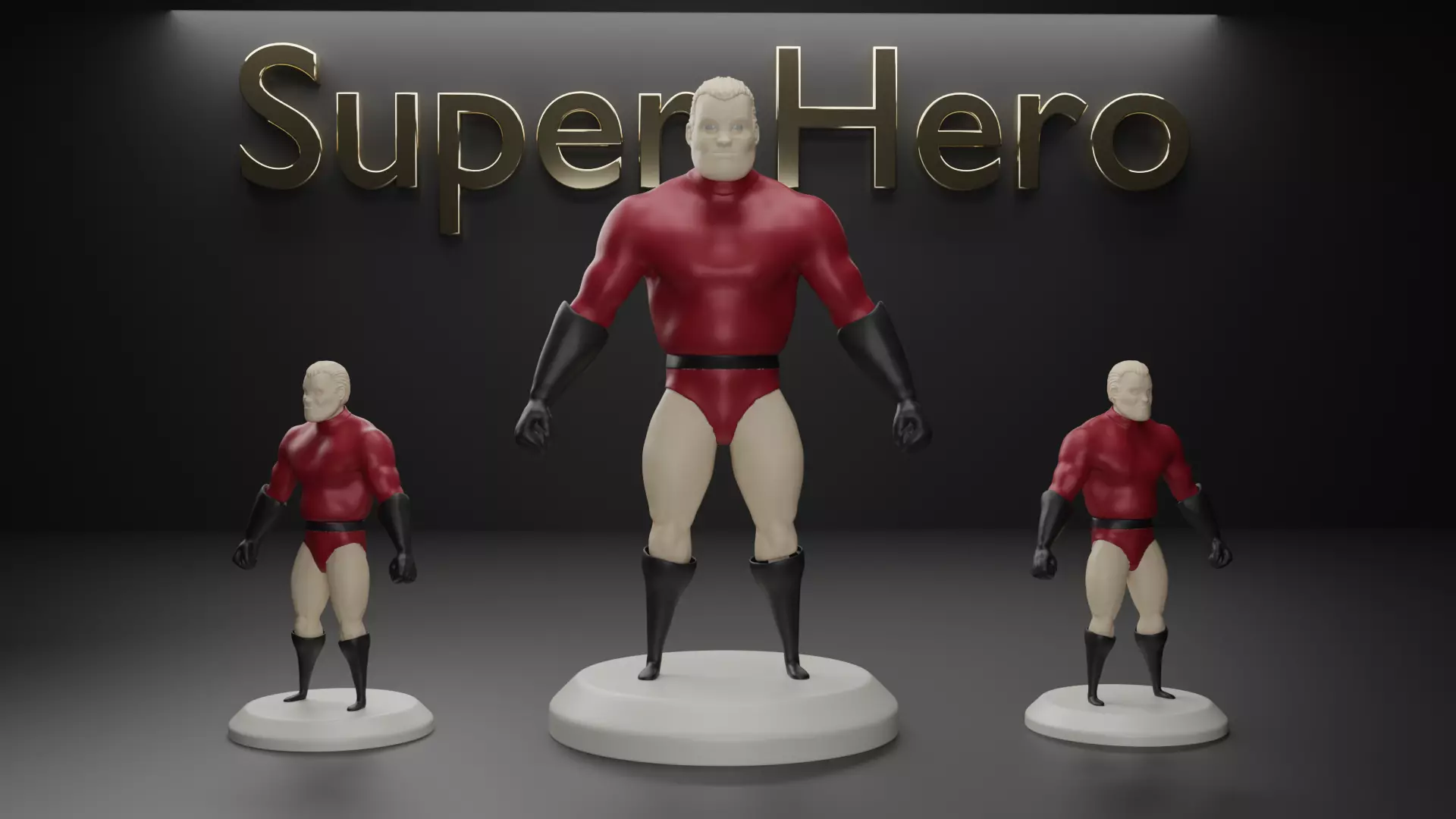 Fat Hero 3D print model_0