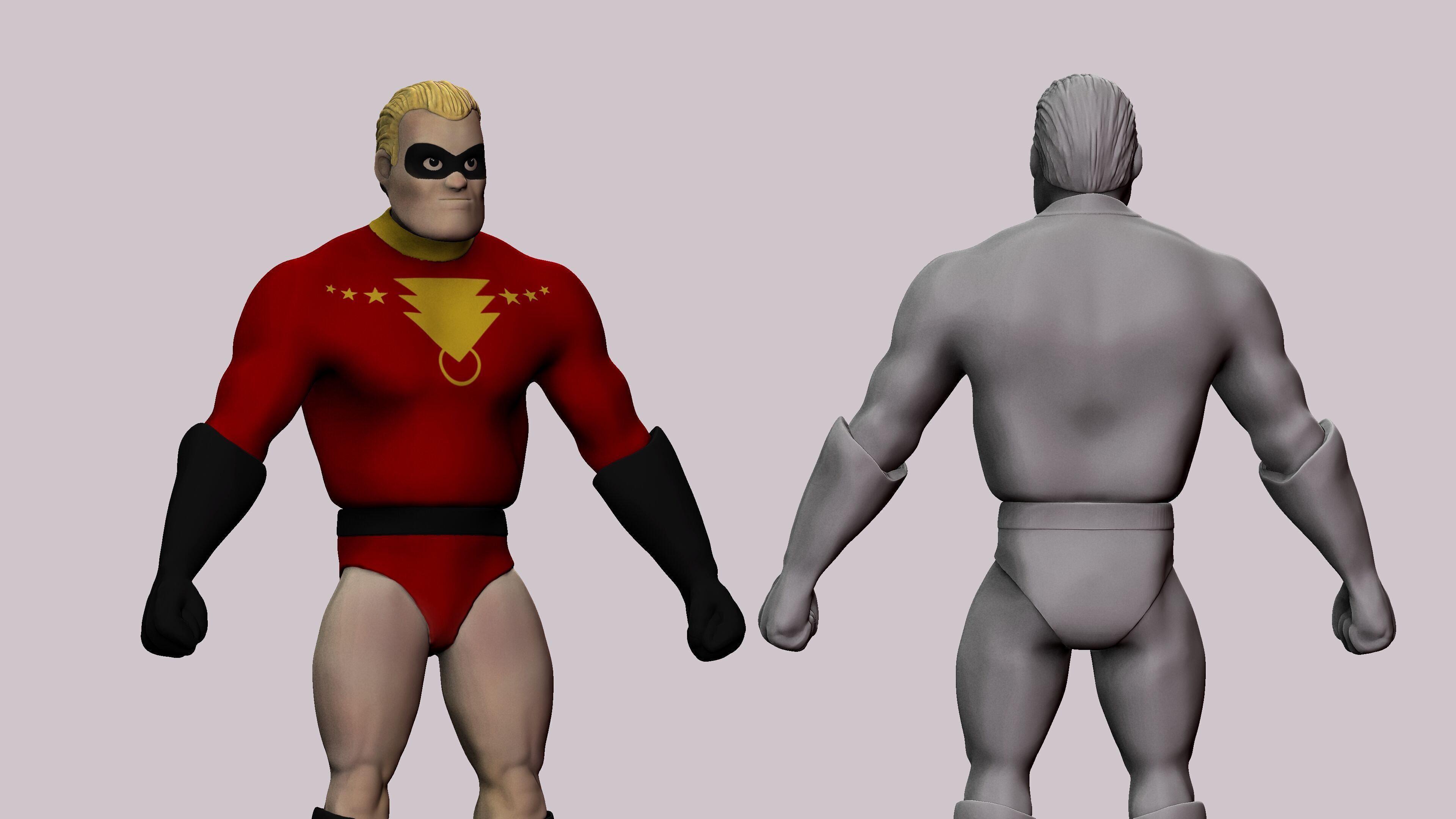 Fat Hero 3D print model_9