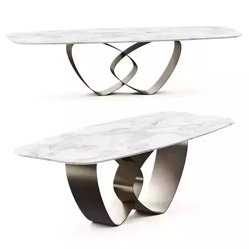 Calligaris Breeze Dining Table 3D model