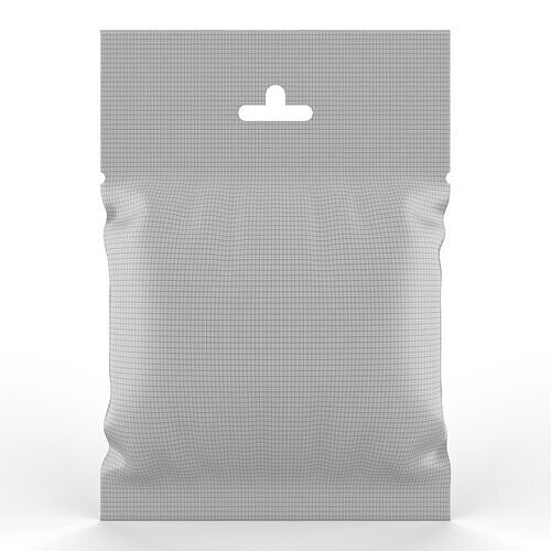 Resealable Hanging Snack Bag Mockup Texture 4