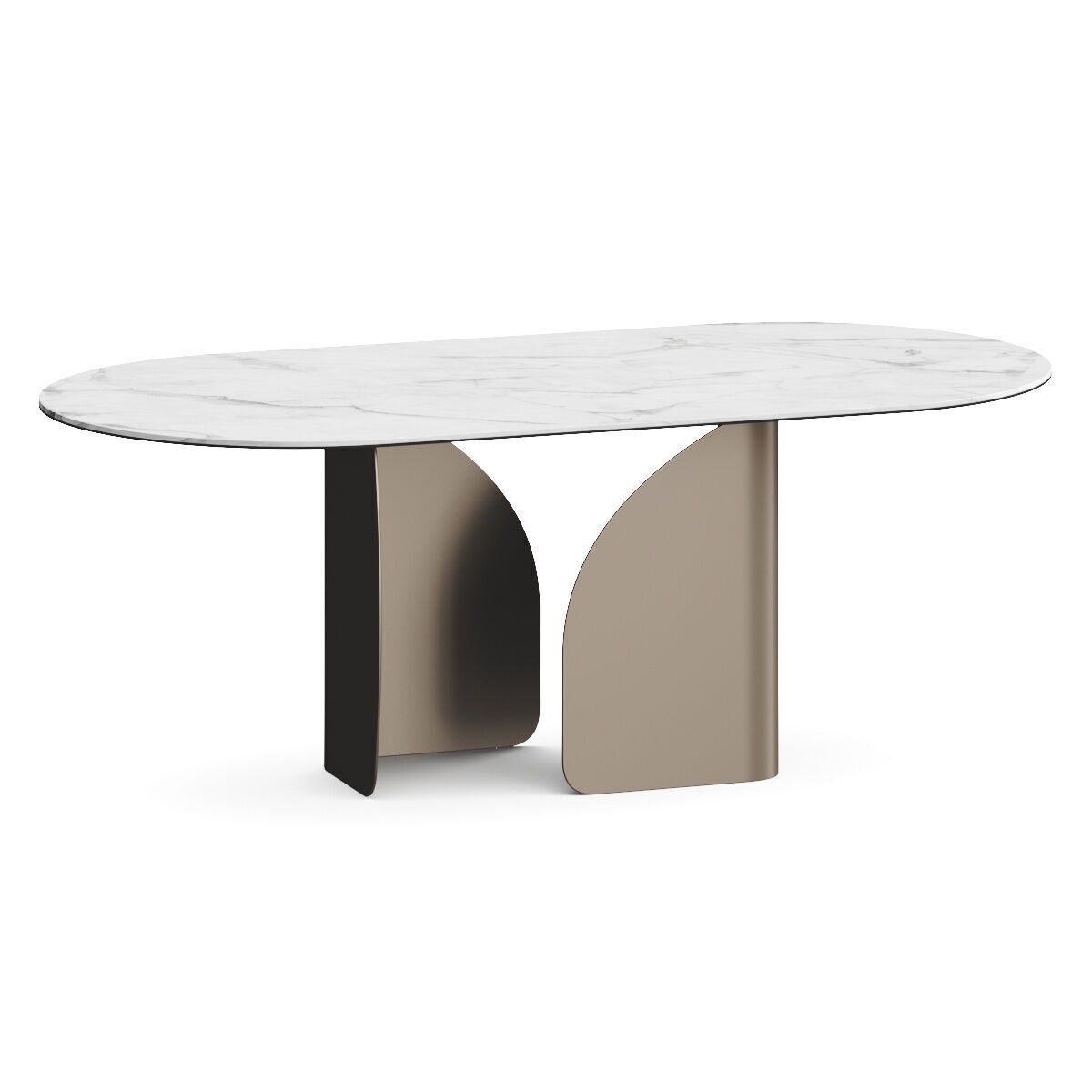 Calligaris Twins Dining Table 3D model_1
