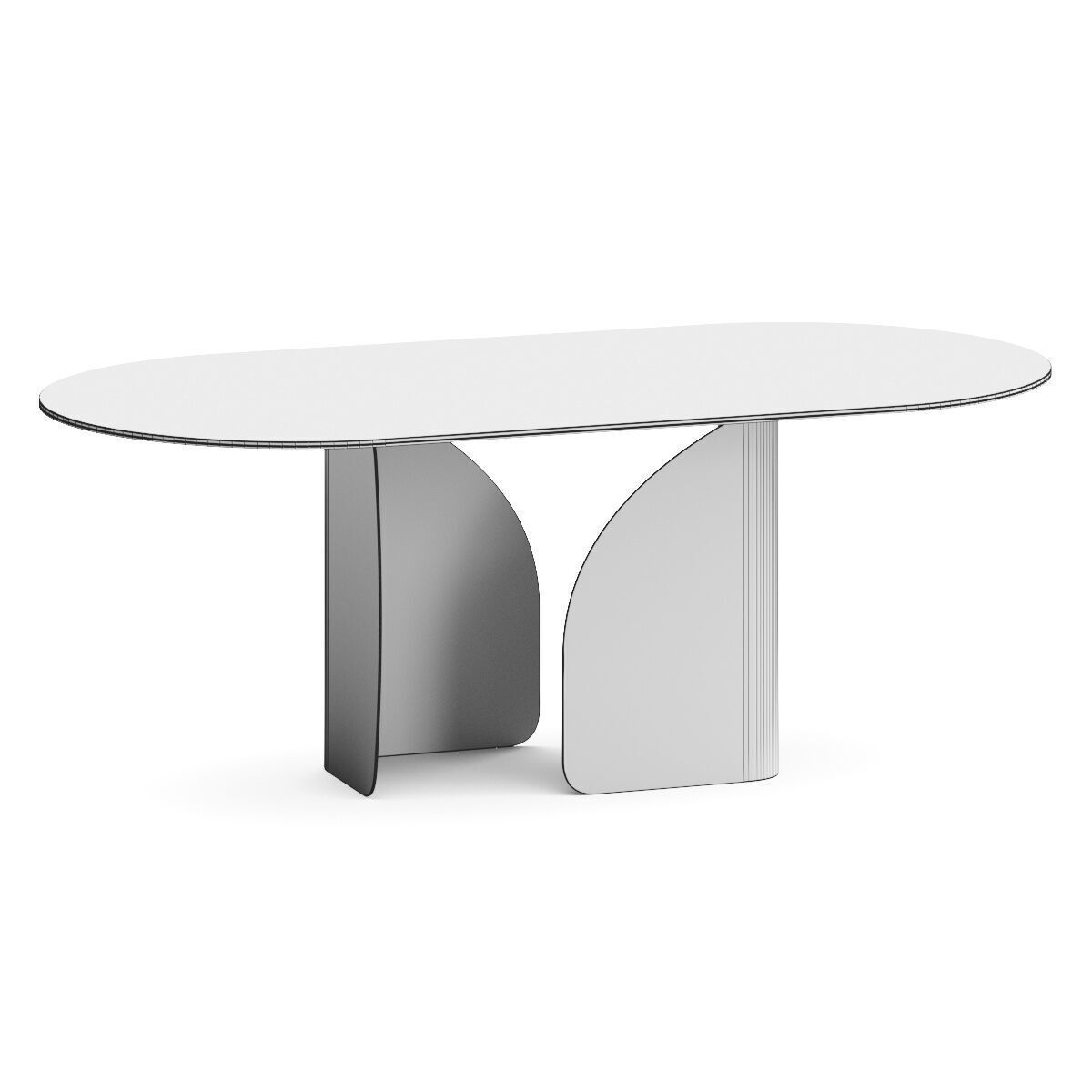 Calligaris Twins Dining Table 3D model_2