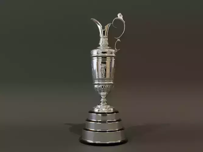 Golf Trophy - British Open Championship Major - Claret Jug