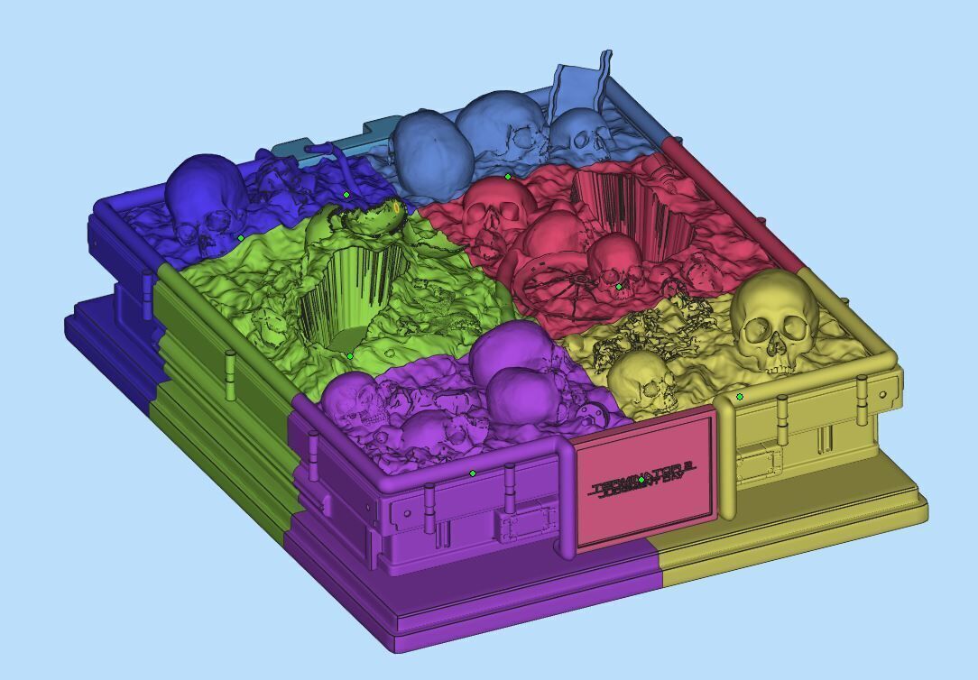 Terminator T-800 Endoskeleton High Detal 3D print model_12
