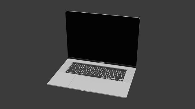 Apple Macbook Pro laptop  3D model