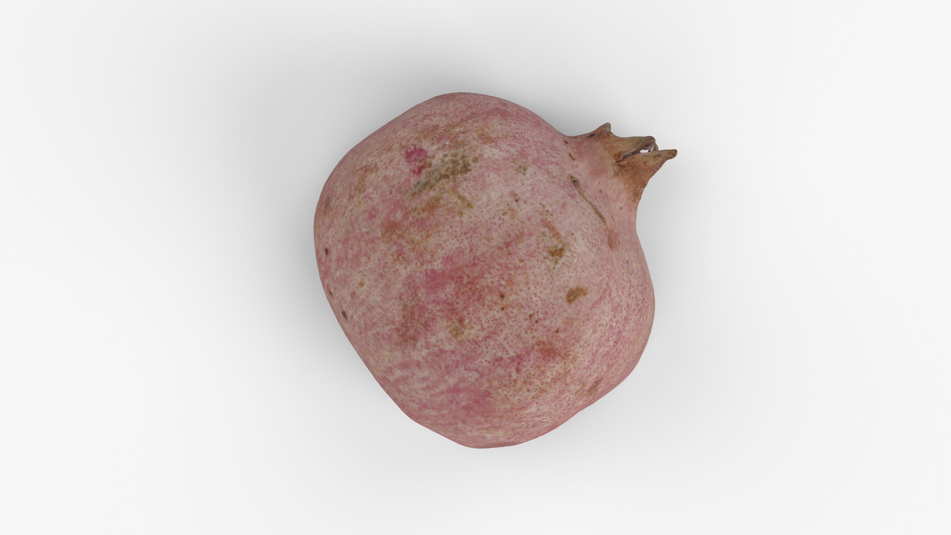 Photorealistic 3D scan of half a pomegranate Low-poly 3D model_13