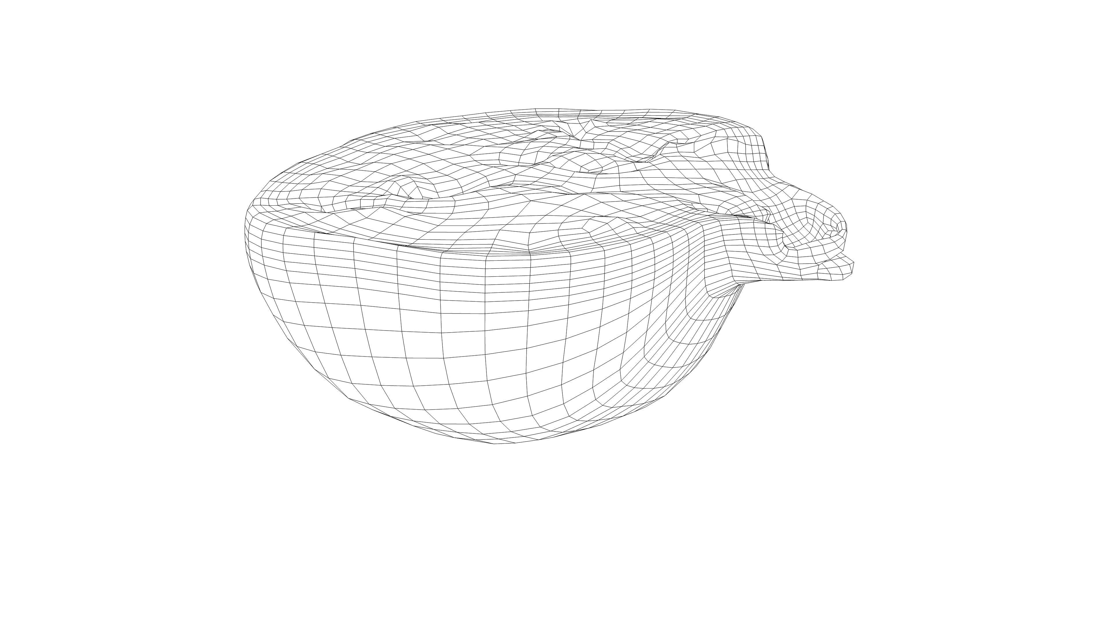 Photorealistic 3D scan of half a pomegranate Low-poly 3D model_15