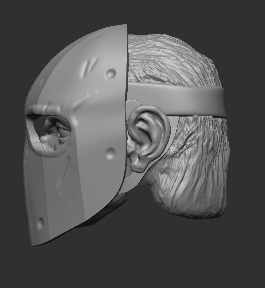 Army of Two Salem and Rios Action Figure Heads 3D print model_6