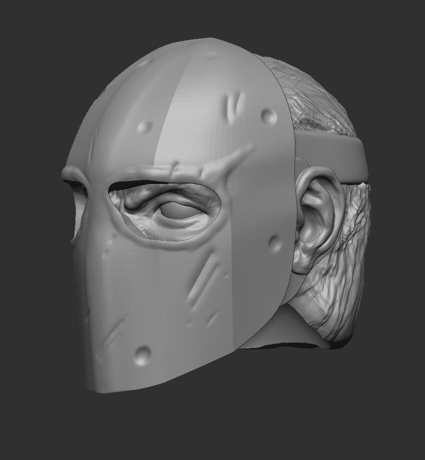 Army of Two Salem and Rios Action Figure Heads 3D print model_5