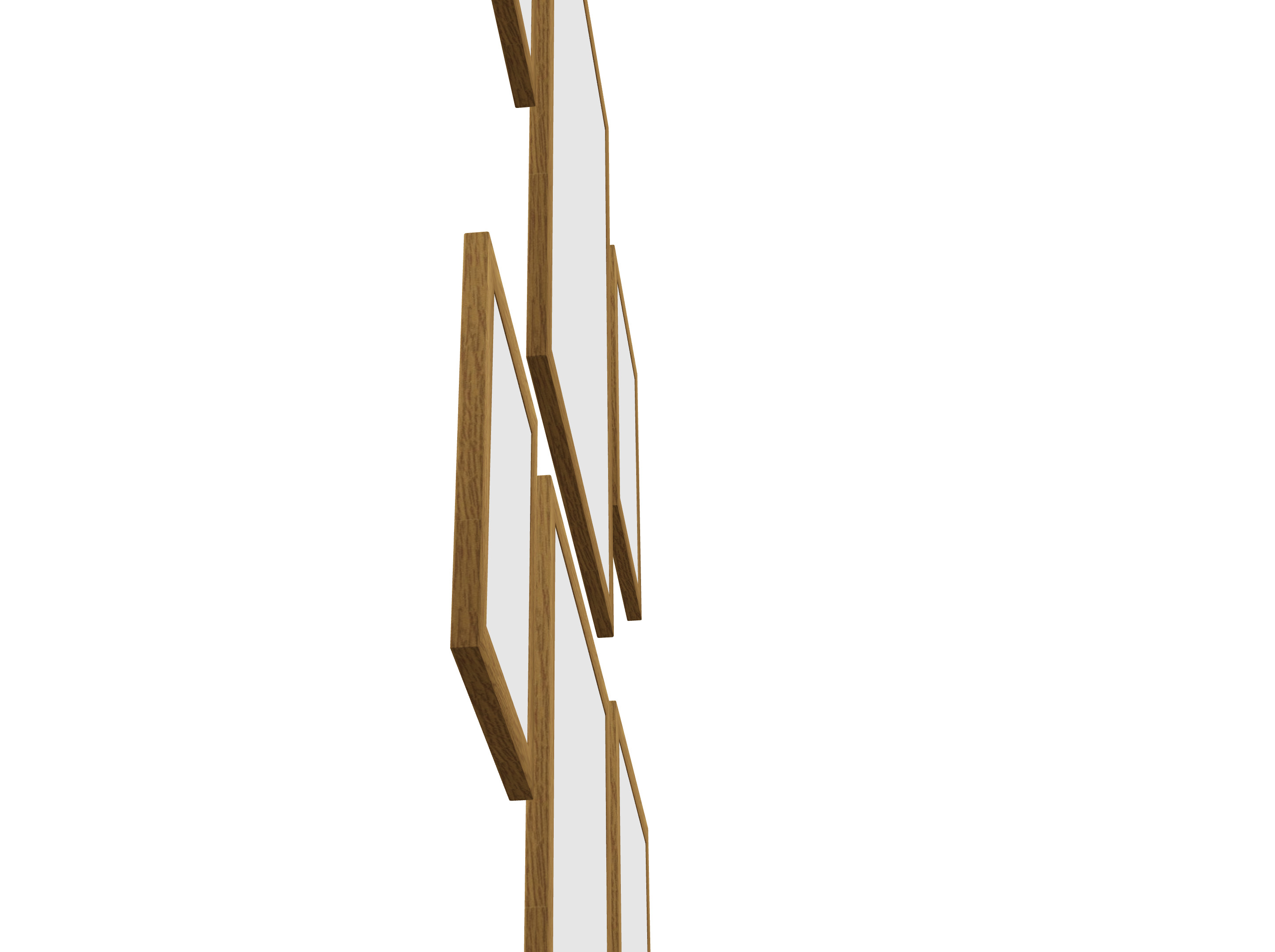 Ornamental Frames Low-poly 3D model_4