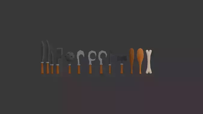 MELEE WEAPON SET