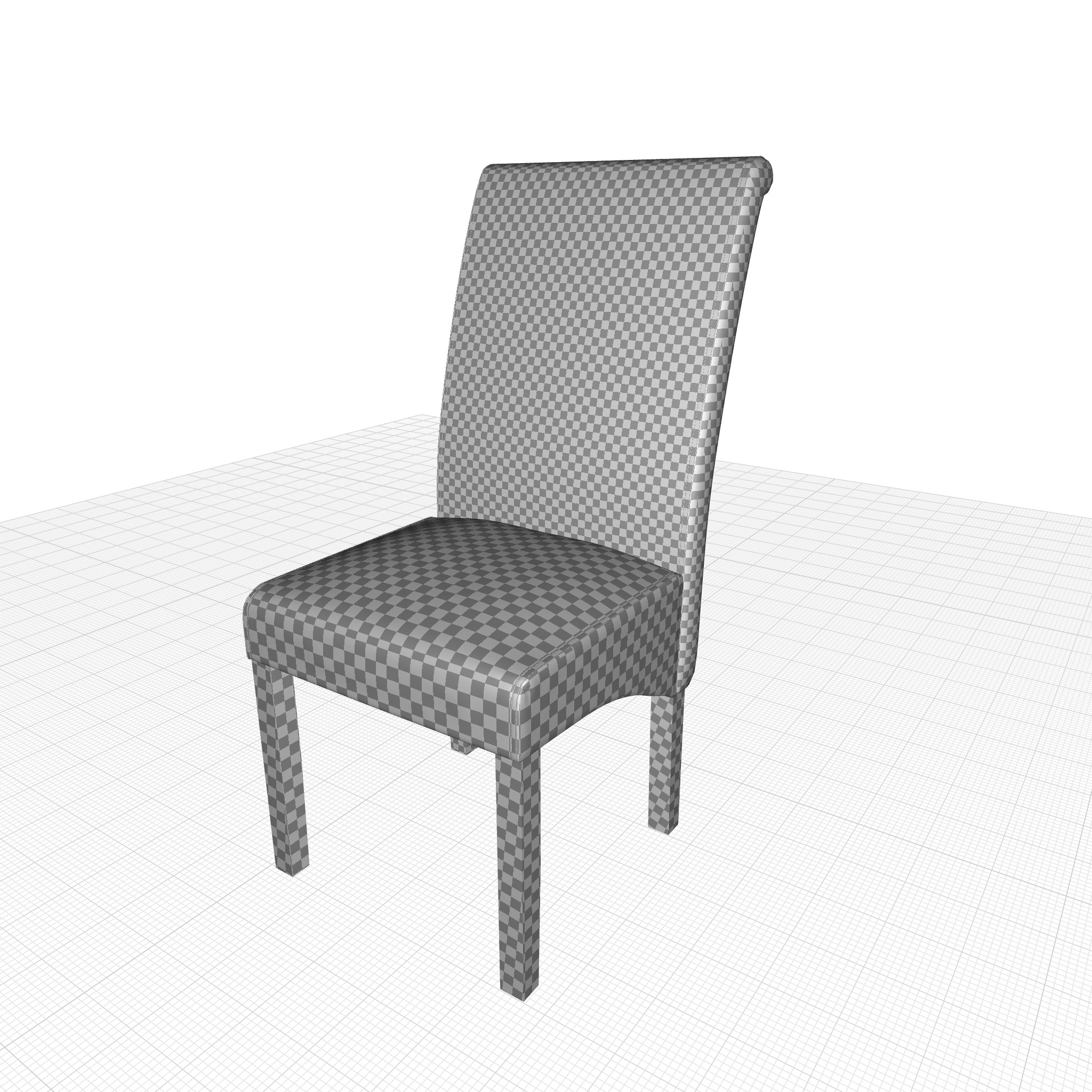 Newry Side Chair - 4 Color 3D model_9