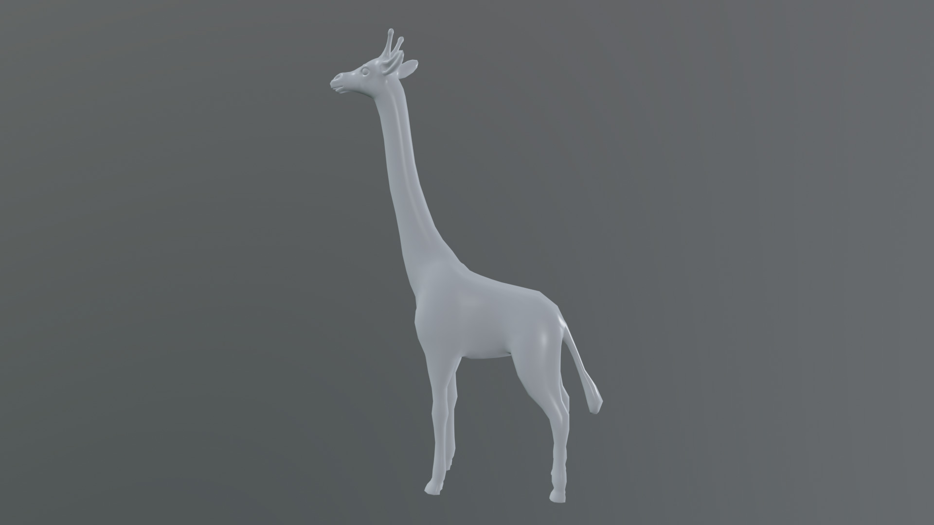 giraffe  rig  high-poly  textured 3D model_17