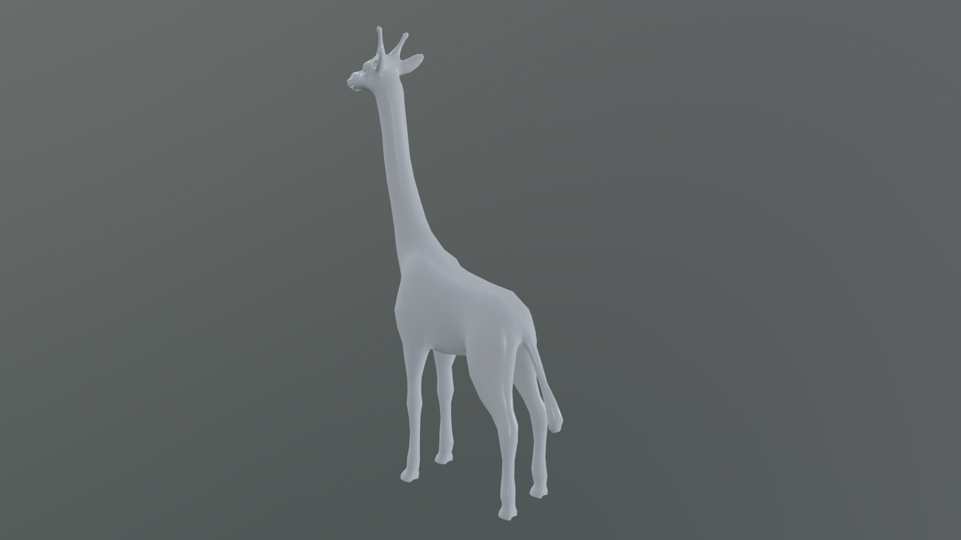 giraffe  rig  high-poly  textured 3D model_18