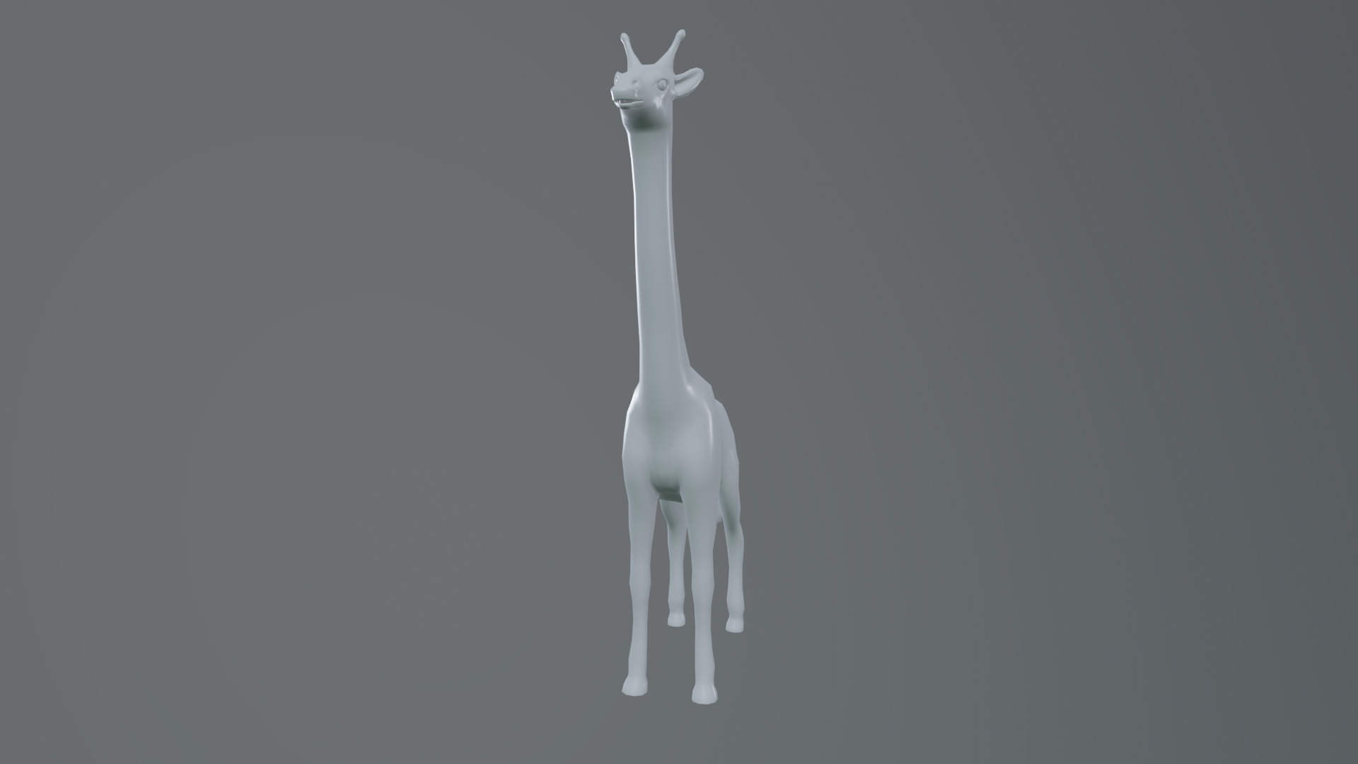 giraffe  rig  high-poly  textured 3D model_15