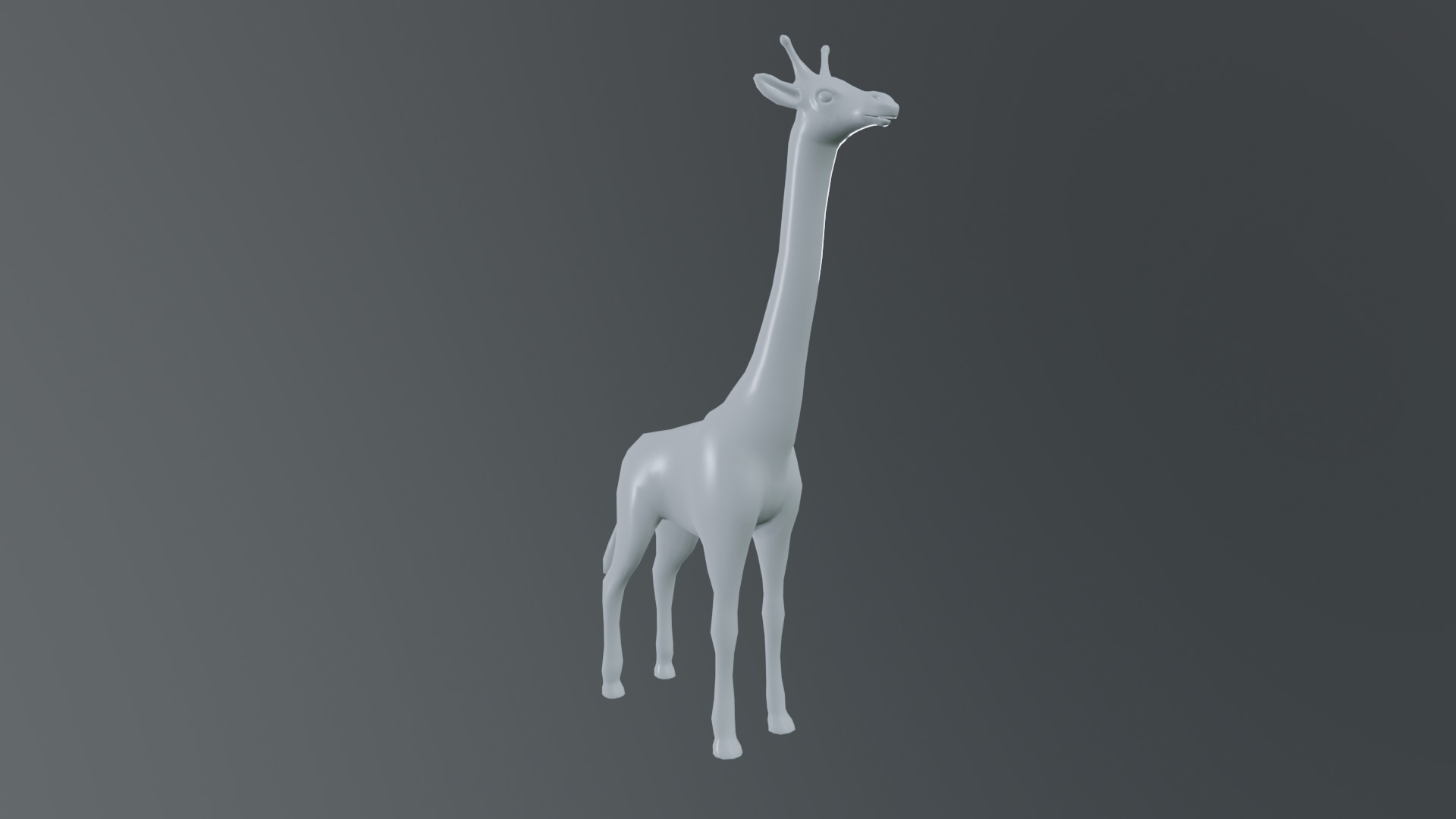 giraffe  rig  high-poly  textured 3D model_14