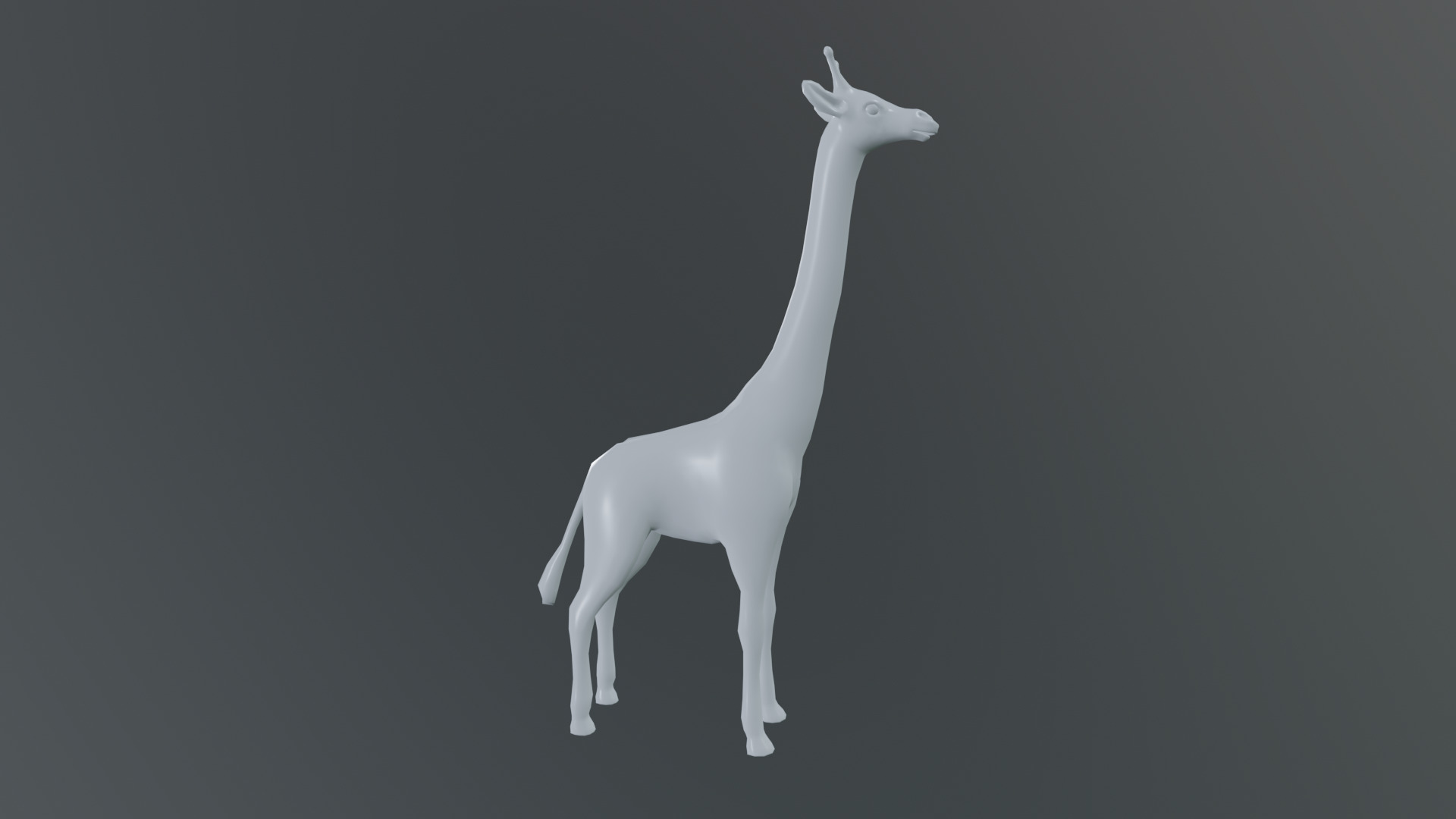 giraffe  rig  high-poly  textured 3D model_13