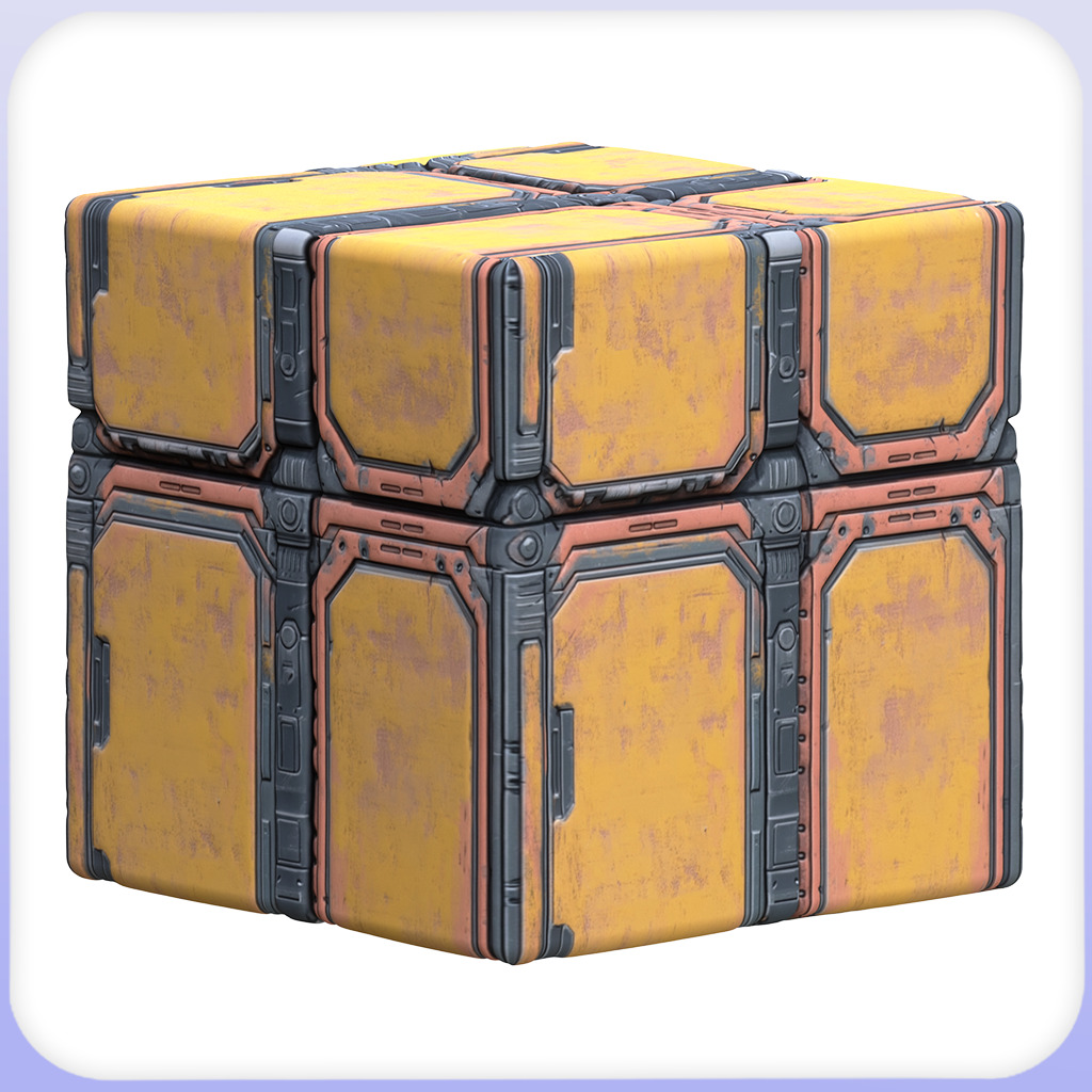 SciFi Seamless Texture Texture_2