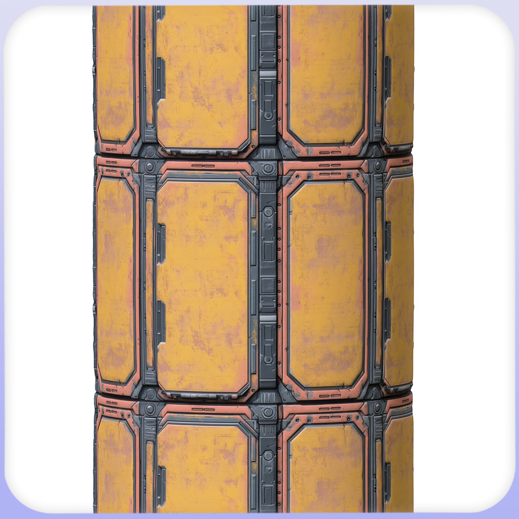 SciFi Seamless Texture Texture_3