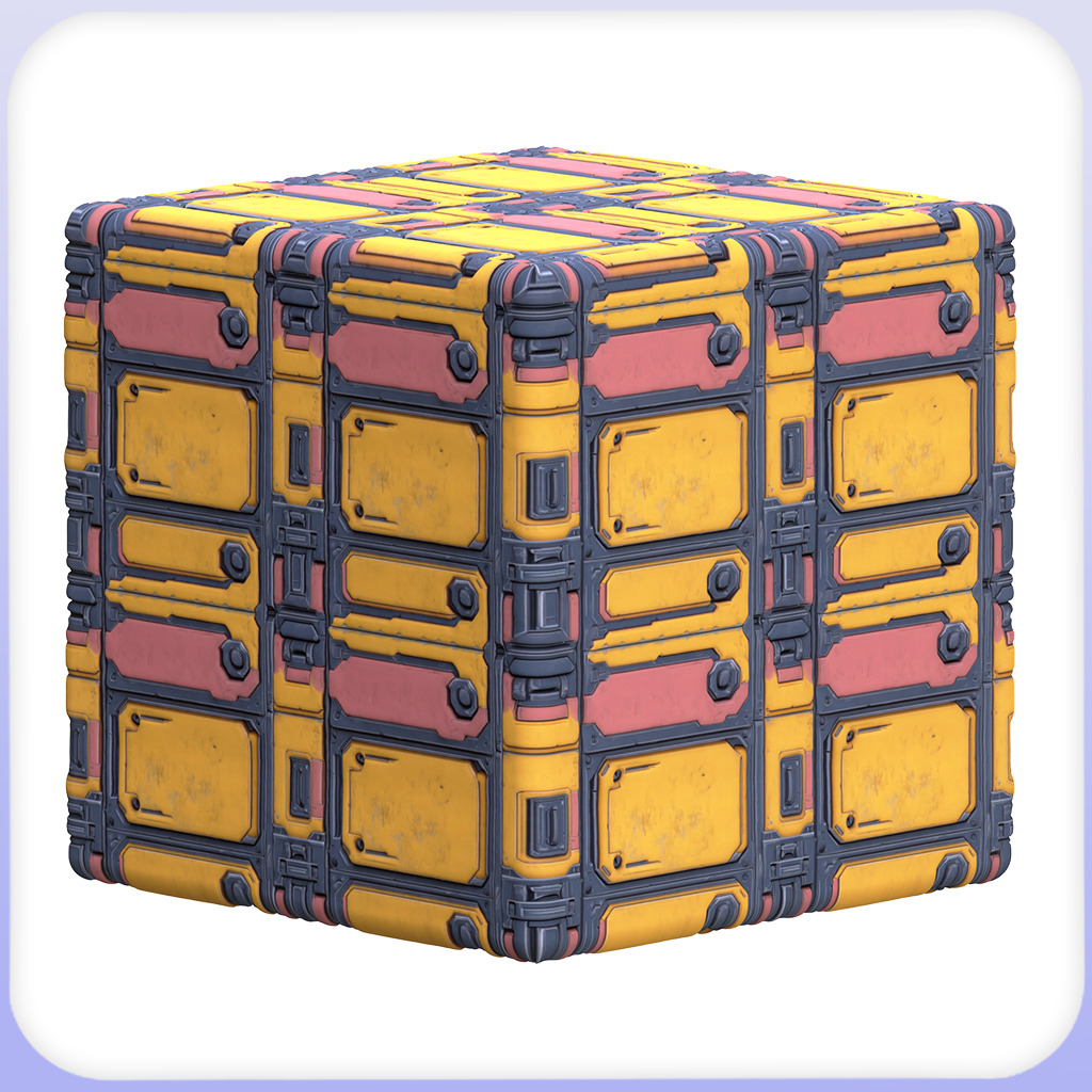 SciFi Seamless Texture Texture_3